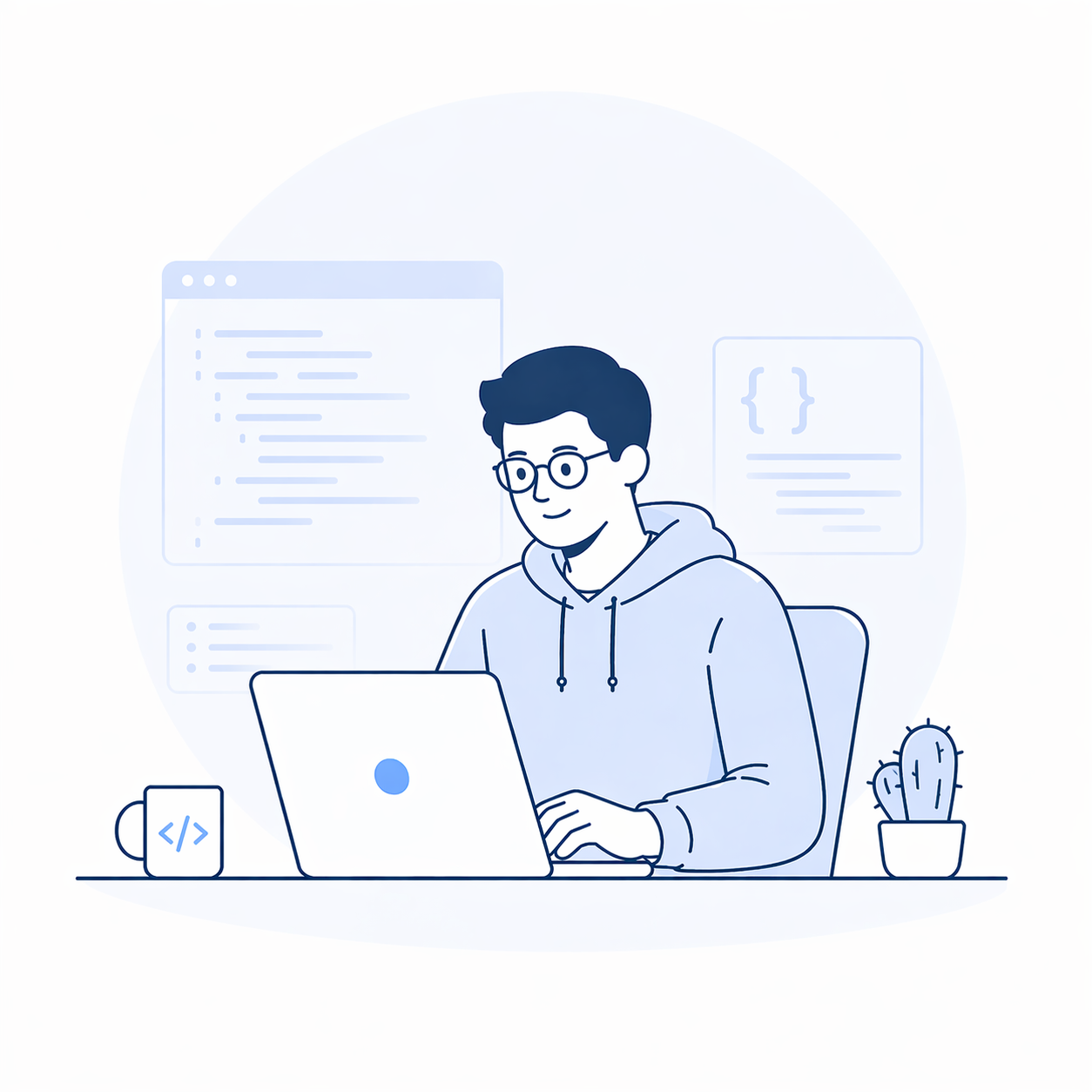Illustration for developers
